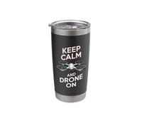 Drone On Drone Pilot Drone Operator RC Quadcopter Fly Drone Stainless Steel Insulated Tumbler
