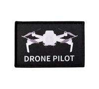 Drone Pilot Print Patches, UAV Patch Military Tactical Morale Badge Hook and Loop Sew On for Clothing, Dress, Hat, Backbags