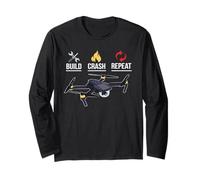 Drone Pilot Quadcopter Flyer Aerial Photography FPV Racing Long Sleeve T-Shirt