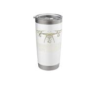 Drone Pilot RC Aircraft Aviation Drone Racing Fun Drone Stainless Steel Insulated Tumbler