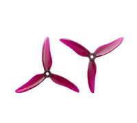 drone propeller Replacement, Qianfeng Compatible For GEMFAN 51499 Three-Blade High-Speed Propeller Racing FPV Drone With High Resistance To Explosions(2 pairs of purple)