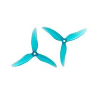 drone propeller Replacement, Qianfeng Compatible For GEMFAN 51499 Three-Blade High-Speed Propeller Racing FPV Drone With High Resistance To Explosions(2 pairs of blue)
