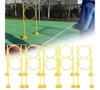 Drone Racing Obstacle Course Kit - 2 Different Hoop Sizes,Easy to Build & Portable Game Loop Gate,Indoor/Outdoor Model Aircraft Practice with Any Combination of Multiple Difficulties