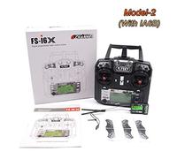 Drone Start Store Flysky FS-i6X 10CH 2.4GHz AFHDS 2A RC Transmitter with FS-iA6B Receiver for RC Quadcopter