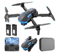 Drone with Camera 1080P for Kids and Adults, RC Quadcopter Drone for Beginners with Voice Gesture Control, 3D Flip, One Key Start, Easy Fly, Toys Gifts for Boys and Girls Birthday (White)