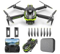 Drone with Camera 1080P for Kids and Adults, RC Quadcopter Foldable Drone for Beginners, Toys Gifts for Boys and Girls (Orange)