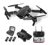 Drones for Adults with Cameras 4K 1080P, 3PCS Batteries Foldable 4K Mini Drone with Camera RC Quadcopter, Altitude Hold, One Key Take Off/Landing, 3D Flip,Christmas Gifts.