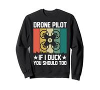 Drones Funny Quadcopter Drone Mode On Funny Drone Pilot Sweatshirt