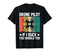 Drones Funny Quadcopter Drone Mode On Funny Drone Pilot T-Shirt