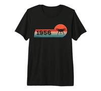 Drones-Pilot Born 1956 Birthday Vintage Quadrocopter Drones Premium T-Shirt