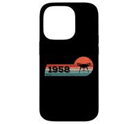 Drones-Pilot born 1958 Birthday Vintage Quadrocopter Drones Case for iPhone 14 Pro