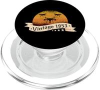 Drones-Pilots born 1953 Birthday Vintage Quadrocopter Drones PopSockets PopGrip for MagSafe