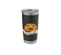 Drones-Pilots Born 1985 Birthday Vintage Quadrocopter Drones Stainless Steel Insulated Tumbler