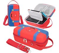Dronside Portable Storage Case for Nintendo Switch, Mario Travel Carrying Case for Nintendo Switch Console and Accessories