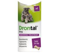 Drontal Dog Tasty Bone Wormer - Size: Single