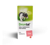Drontal Puppy Wormer Suspension - 50ml Bottle 1 Bottle
