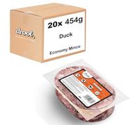 Drool Duck Economy Mince 20 x 454g | 100% Natural Raw Meat | Premium Raw Dog Food | Frozen Dog Food for Optimal Canine Health
