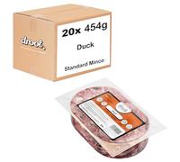 Drool Duck Standard Mince 20 x 454g | 100% Natural Raw Dog Food | Frozen Dog Food for Optimal Canine Health