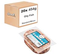 Drool Fish Standard Mince 20 x 454g | 100% Natural Raw Dog Food | Frozen Dog Food for Optimal Canine Health
