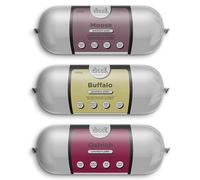 Drool Pet Products Dog Food Pate | Triple pack 3 x 400g Moose, Buffalo, Ostrich Premium Pate