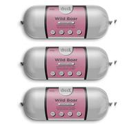 Drool Pet Products Dog Food Pate | Triple pack 3 x 400g Premium Pate | Dog Pate Tube 3 x Wild Boar