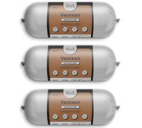 Drool Pet Products Dog Food | Triple Pack 3 x 400g Premium Dog Pate Tube | Venison