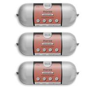Drool Pet Products Dog Food | Triple Pack 3 x 400g Premium Pate Tube | Horse