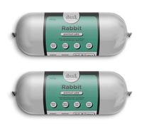Drool Pet Products Dog Food | Twin Pack 2 x 400g Premium Pate Tube | Rabbit
