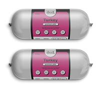 Drool Pet Products Dog Food | Twin Pack 2 x 400g Premium Pate Tube | Turkey