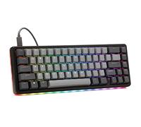 DROP ALT High-Profile Mechanical Keyboard - 65% (67 Key) Gaming Keyboard, Hot-Swap Switches, Programmable Macros, RGB LED Backlighting, USB-C, Doubleshot PBT, Aluminum Frame (Cherry MX Brown, Black)