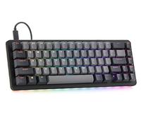 DROP ALT Mechanical Keyboard - 65% (67 Key) Gaming Keyboard, Hot-Swap Switches, Programmable Macros, RGB LED Backlighting, USB-C, Doubleshot PBT, Aluminum Frame (Cherry MX Blue Black)