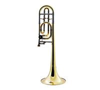 Drop B To F Tenor Change Trombone Pipe Band Pull Wind Instrument Students Professionally Play Lacquer Gold