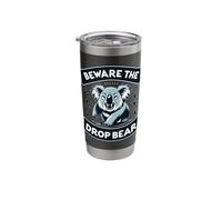 Drop Bears Aussie Drop Bears Merch Drop Bears Stainless Steel Insulated Tumbler