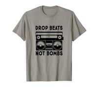 Drop Beats Not Bombs Anti-War musician T-Shirt