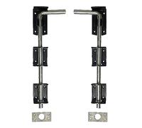 Drop Bolt x2 Heavy Duty Stable Door GATE Garage SHED Sliding PADBOLT (18")