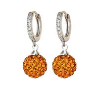 Drop Dangle Earrings Leverback Earrings Silver Drop Earrings Round Earrings Jewelry For Women And Girls Leopard Earrings (Gold, One Size)