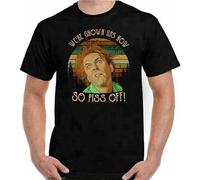 Drop Dead Fred Mens T-Shirts We're Grown Ups Now So P!Ss Off Rik Mayall Rick Tee Movie Size XL Black