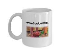 Drop Dead Fred - Wow! Cobwebs. Funny Gift Slogan Mug SK540