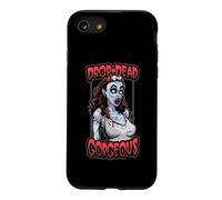 Drop Dead Gorgeous Funny Halloween Pop Art Dead Zombie Girl Case for iPhone SE (2020) / 7/8