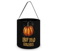 Drop Dead Gorgeous Halloween Tricking Or Treating Candy Bag Reusable Tote Bag for Party Easter