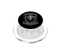 Drop Dead Gorgeous Skeleton Tuxedo Gothic Halloween PopSockets PopGrip for MagSafe