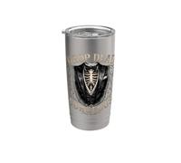 Drop Dead Gorgeous Skeleton Tuxedo Gothic Halloween Stainless Steel Insulated Tumbler