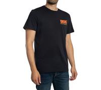 Drop Down Back Graphic T-Shirt Black M