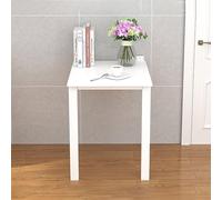 Drop Down Table Wall Mounted Folding Dining Table Fold Down Wall Desk Wooden Sturdy Hanging Table Space-Saving Fold Down Laundry Desk Easy To Assemble For Kitchen Laundry Restaurant.