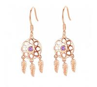 Drop Earring for Women Jewelry Yellow Rose Purple Earrings