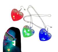 Drop Earrings for Women USB Charging Versatile Retro Luminous Earrings LED Necklace for Mother Sisters Friends Wife Girlfriend Dating Birthdays, Se référer au descriptif, refer to the description