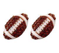 Drop Earrings Sport Stud Earrings Cute Rugby Shiny Crystal Sport Stud Sports Baseball Basketball Baseball Basketball For Women Jewelry
