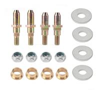 Drop Fit Door Hinge Pin and Bushing Hardware for Chevrolet For Silverado 1500 2500 for GMC For Sierra 1500 Use Instead of 89025539