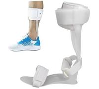 Drop Foot Brace, Half-Sole Design Foot Drop Brace for Walking, Lightweight Orthotic Shoe Inserts for Hemiplegia & Neuropathy Relief, Left