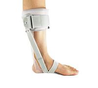 Drop Foot Brace Orthosis Foot Drop Orthosis Adjustable Ankle Corrector with X-Shape Foot Fix Strap Ideal for Flaccid Foot Drop Unisex,Left-S
